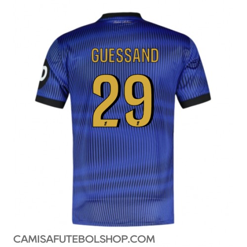 Camisa de time de futebol OGC Nice Evann Guessand #29 Replicas 3º Equipamento 2024-25 Manga Curta